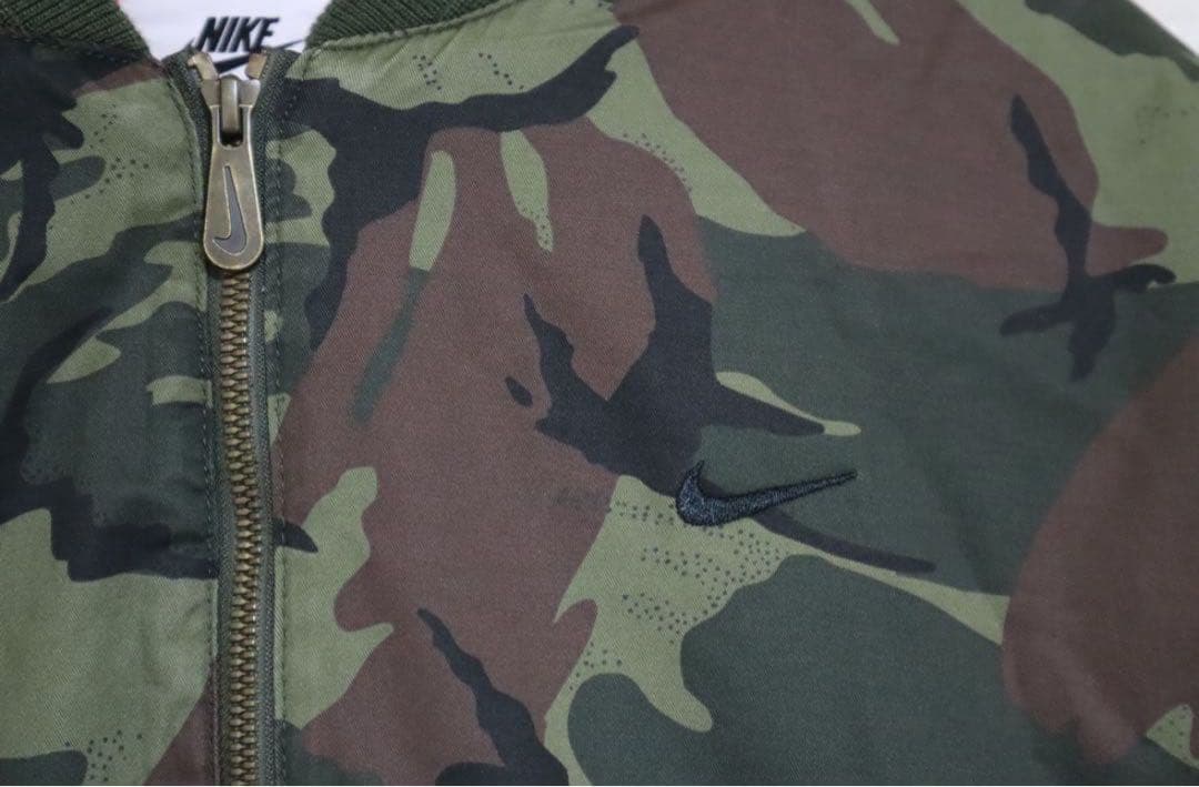新品 NIKE ナイキ NL MA-1 フライト CAM ウーブン ジャケット