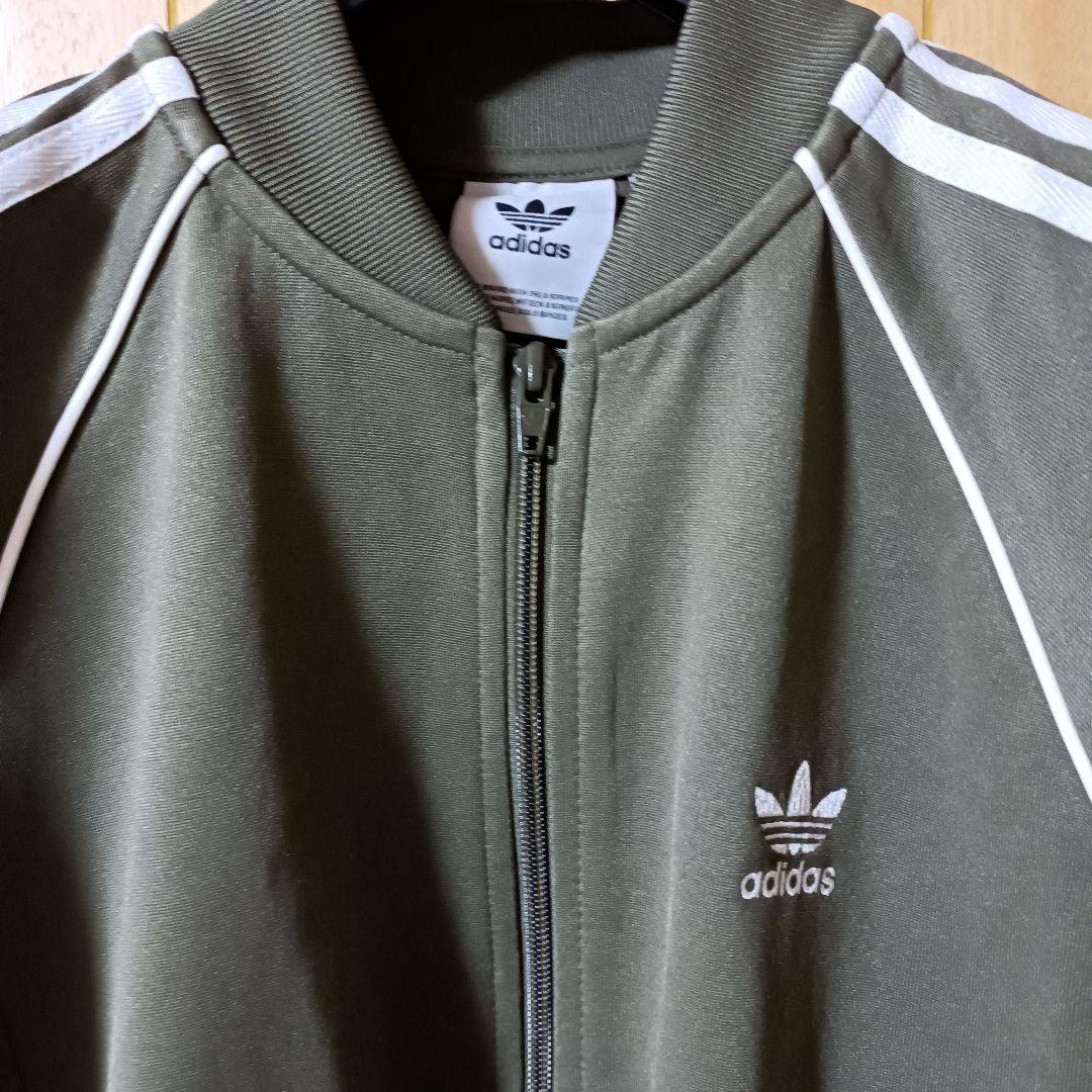 アディダスオリジナルス スーパースタートラックジャケット トップ カーキ 美品