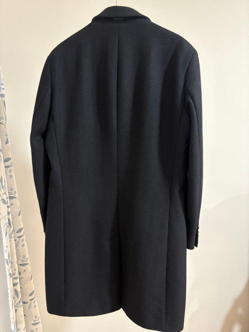 ヒューゴボス コート ネイビー サイズUK48/US38R 日本サイズL相当