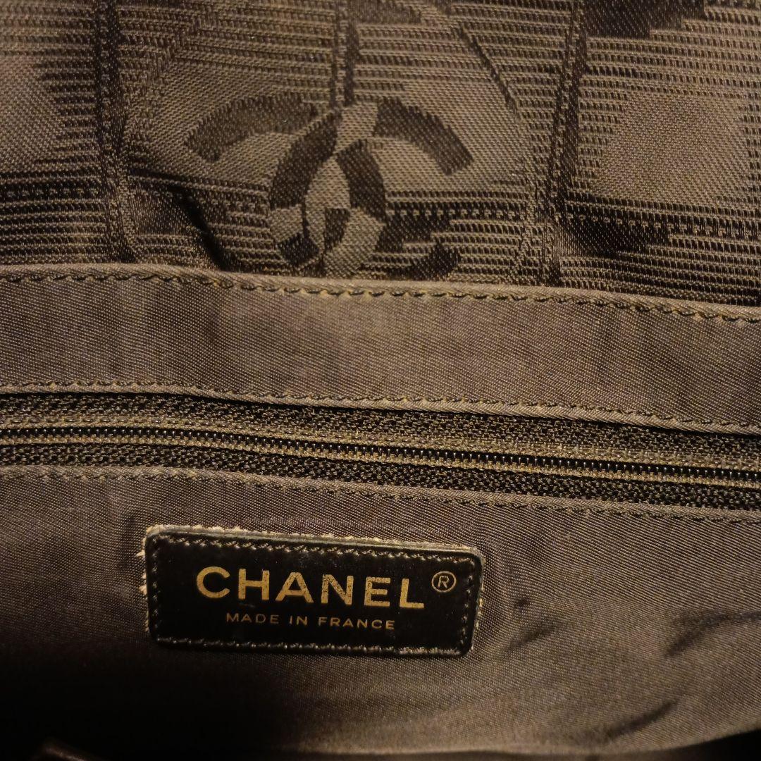 ★週末特価★希少★美品★シャネルブラック トートバッグ トラベルライン★