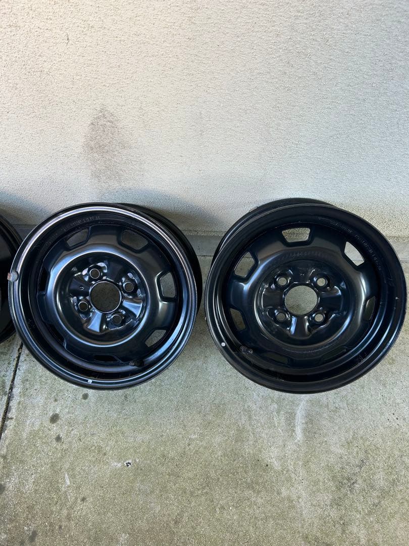 【MK　最終大幅値下げ】インチ スチールホイール メッシュデザイン