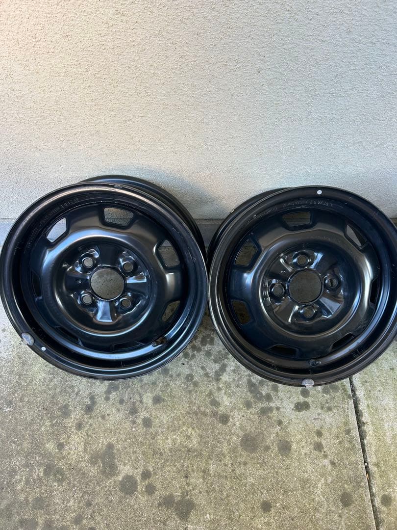 【MK　最終大幅値下げ】インチ スチールホイール メッシュデザイン