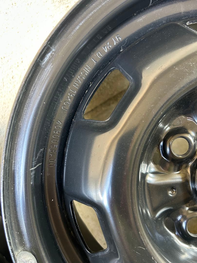 【MK　最終大幅値下げ】インチ スチールホイール メッシュデザイン