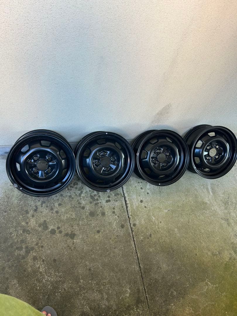 【MK　最終大幅値下げ】インチ スチールホイール メッシュデザイン