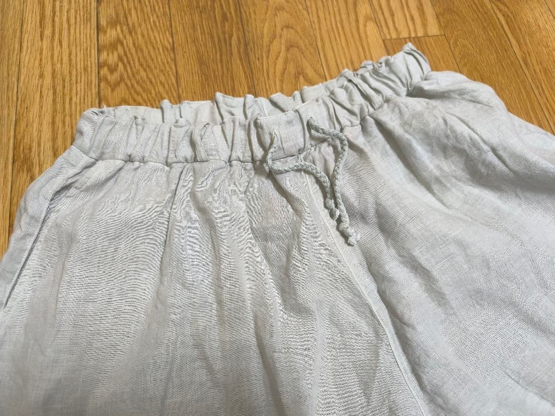 MITTAN　大麻パンツ　薄灰　3　新品