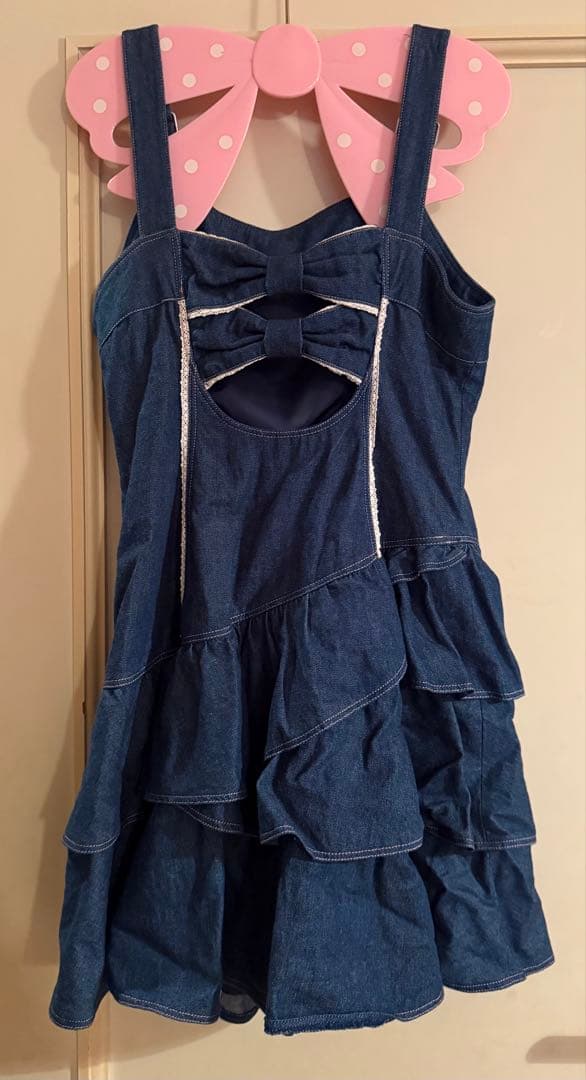 Angelic Pretty Candyデニムジャンパースカート