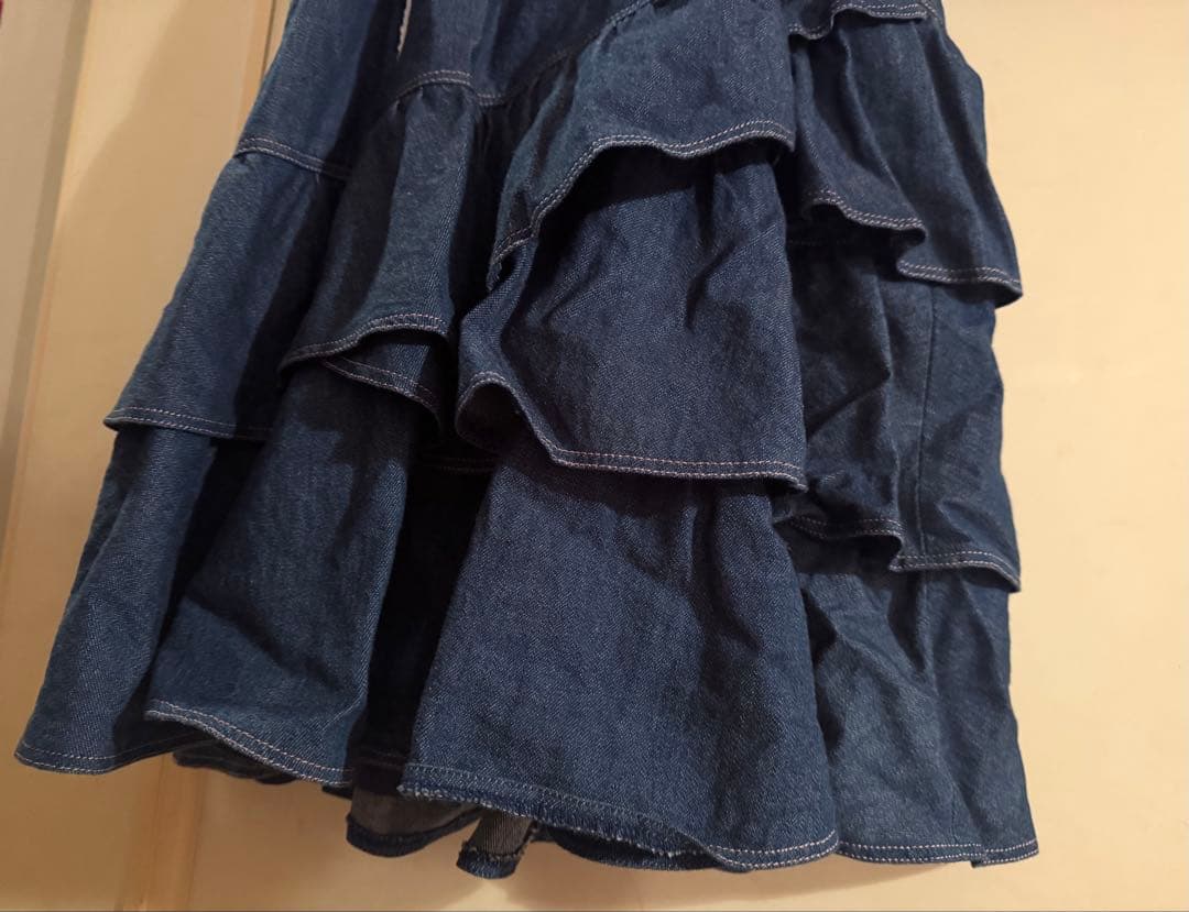 Angelic Pretty Candyデニムジャンパースカート