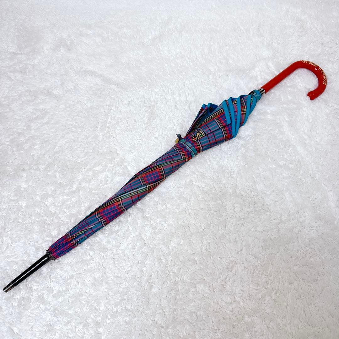 希少✨ ヴィヴィアンウエストウッド 傘 マックマラ タータンチェック柄 オーブ