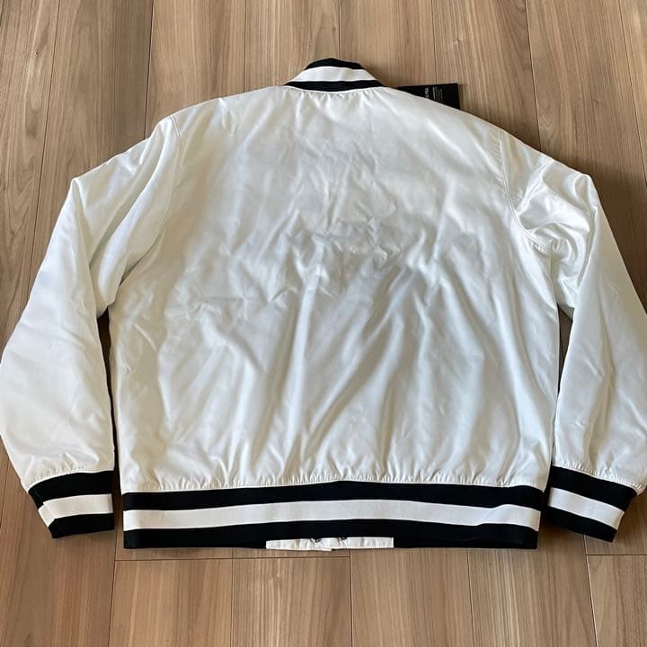 2XL ナイキSB ホワイト NBA スタジャン スタジアムジャンパー