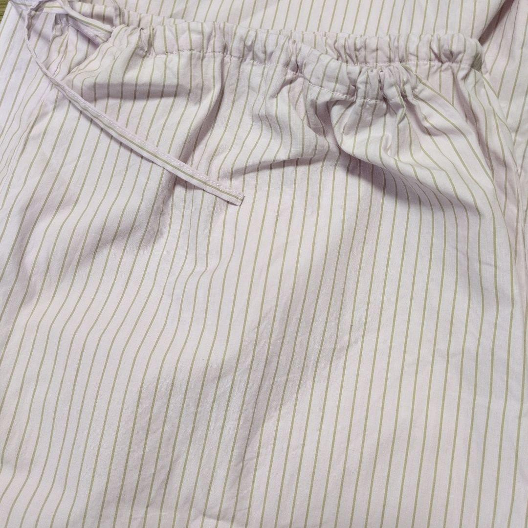 ネストローブ 〝 It's ME 〟コットンストライプバルーンサロペット