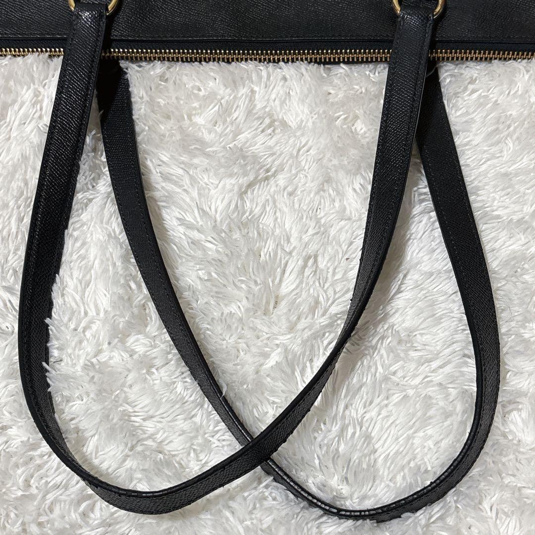 COACH コーチ トートバッグ F79608 レザー ブラック A4収納可