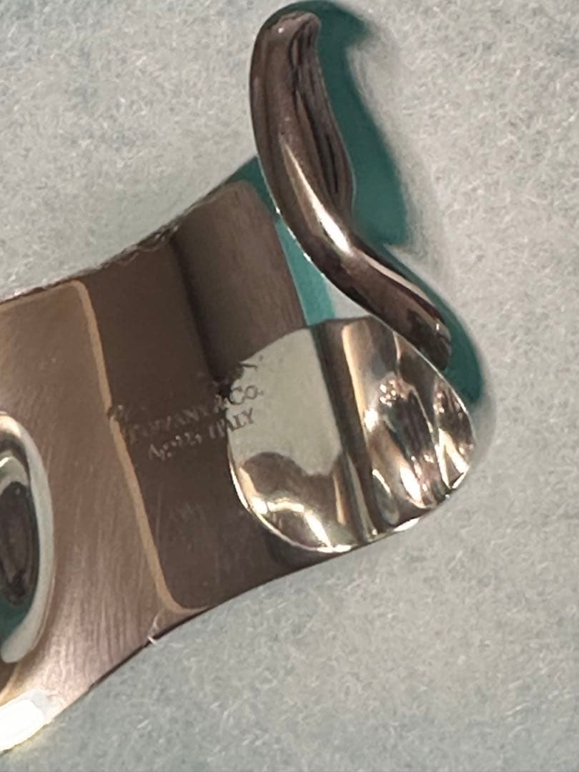 美品　ティファニー　ボーンカフ　Tiffany&Co. エルサ・ペレッティ