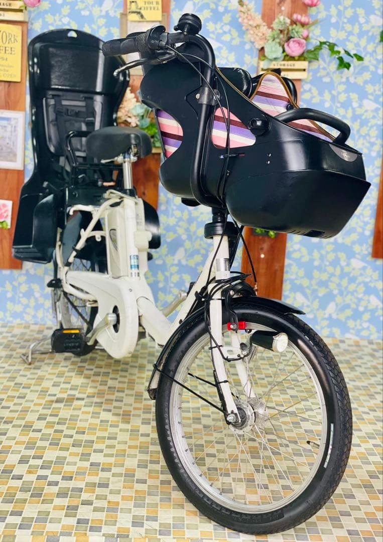 2531パナソニック3人乗り対応20インチ子供乗せ電動アシスト自転車