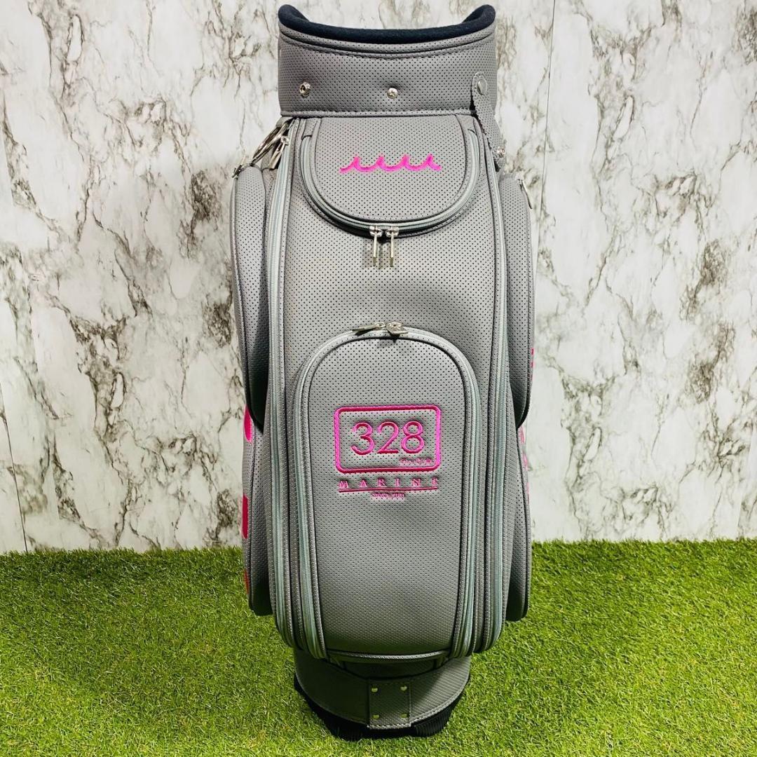 【完売モデル】未使用保管品 ムータマリン エシカルレザー キャディバッグ