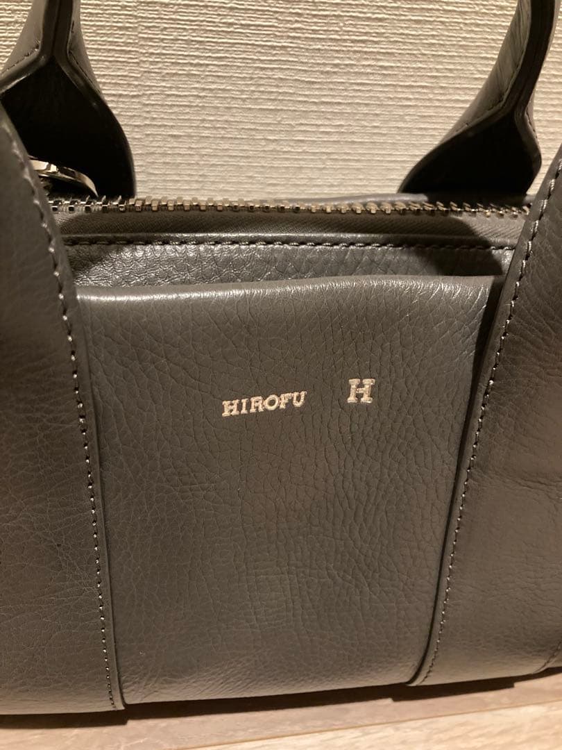 現行ヒロフ HIROFU ショルダーバッグ【ランポ】レザーハンドバッグ 2WAY