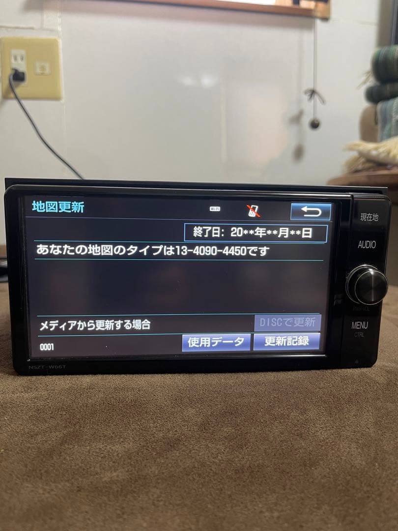 トヨタ純正 NSZT-W66T 2018 地図データ