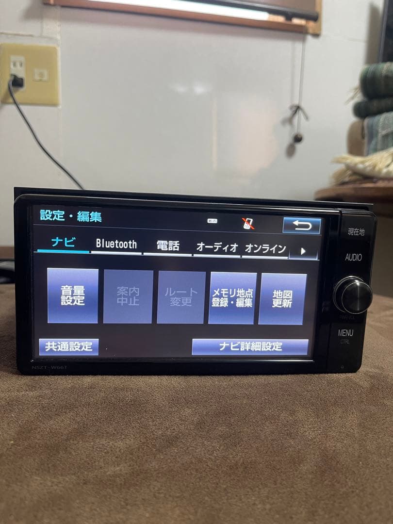 トヨタ純正 NSZT-W66T 2018 地図データ