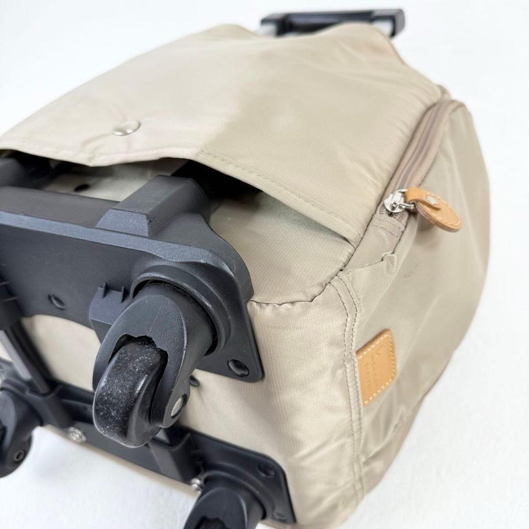 カナナプロジェクト キャリーバッグ キャリーケース 4輪 機内持込み可 ベージュ