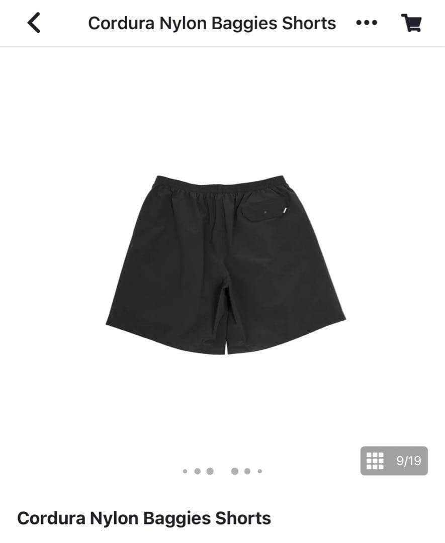 OVY Cordura Nylon Baggies Shorts サイズL