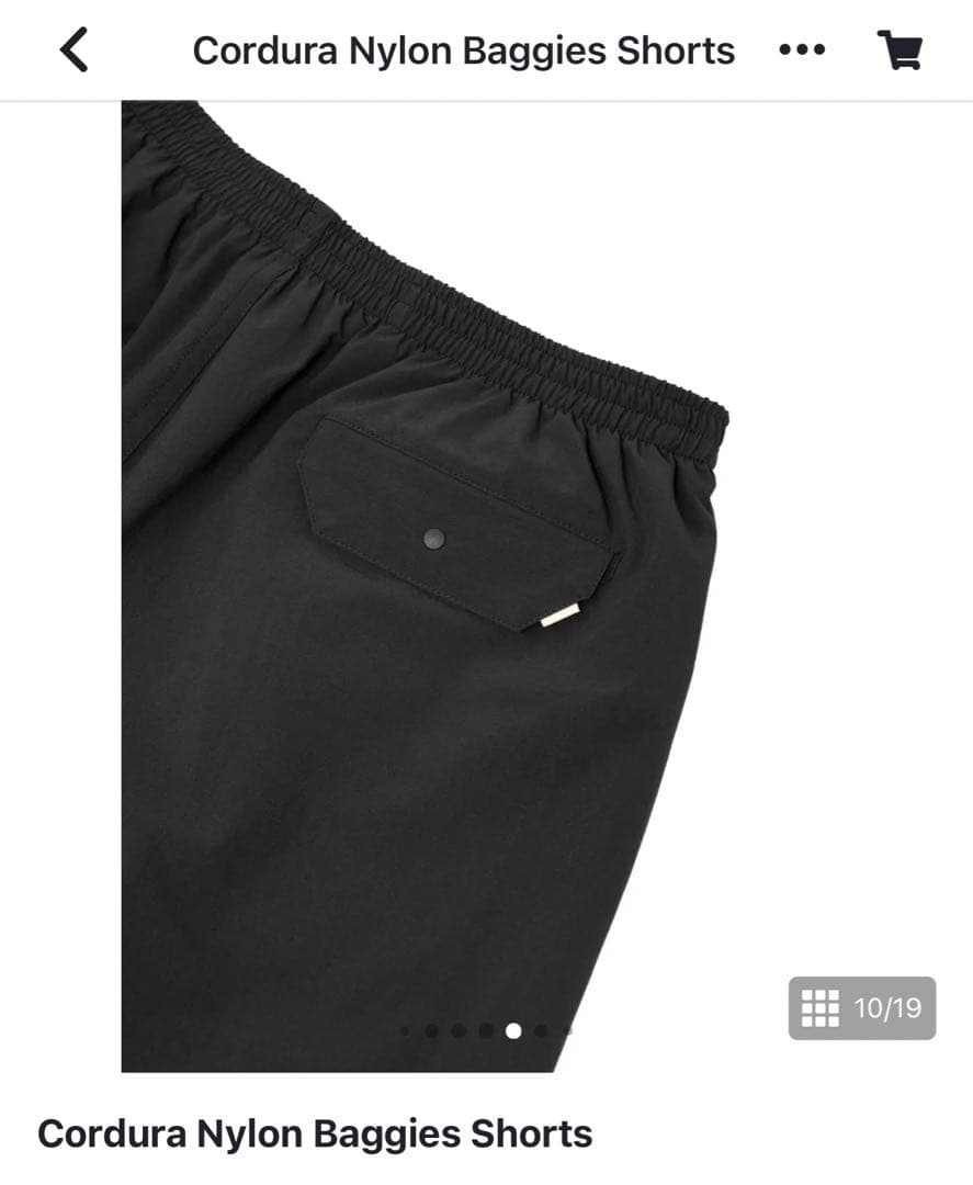 OVY Cordura Nylon Baggies Shorts サイズL