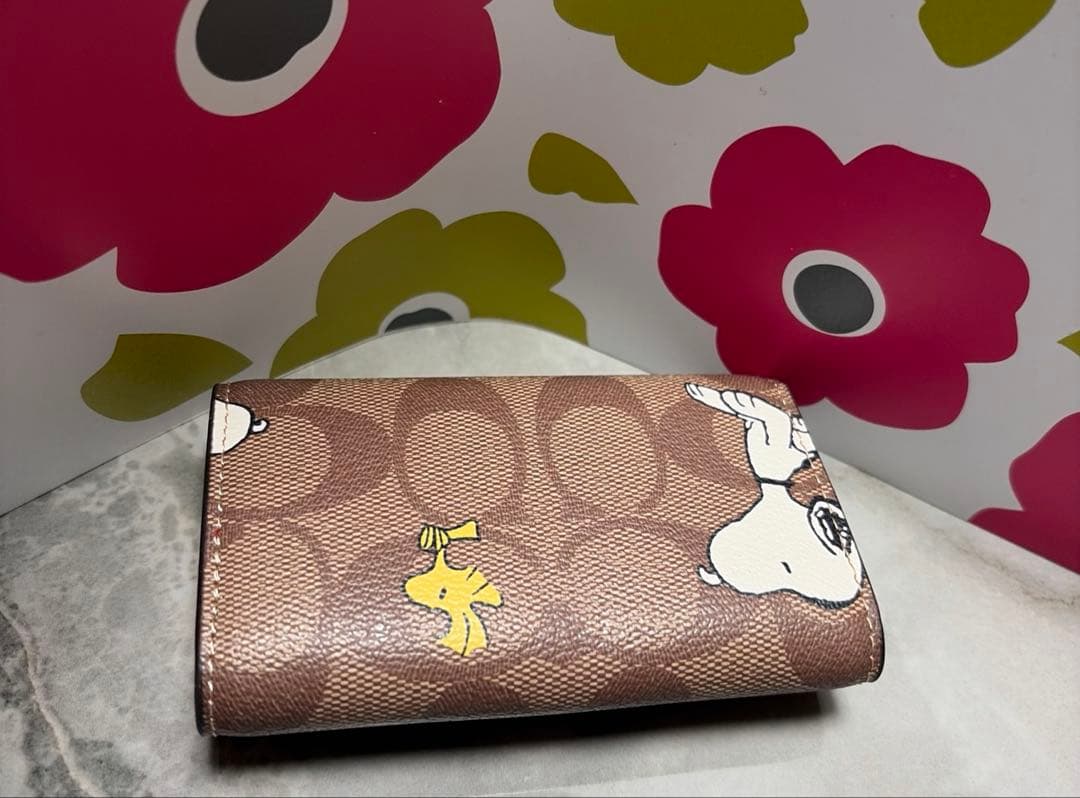 COACHコーチスヌーピーキーケース