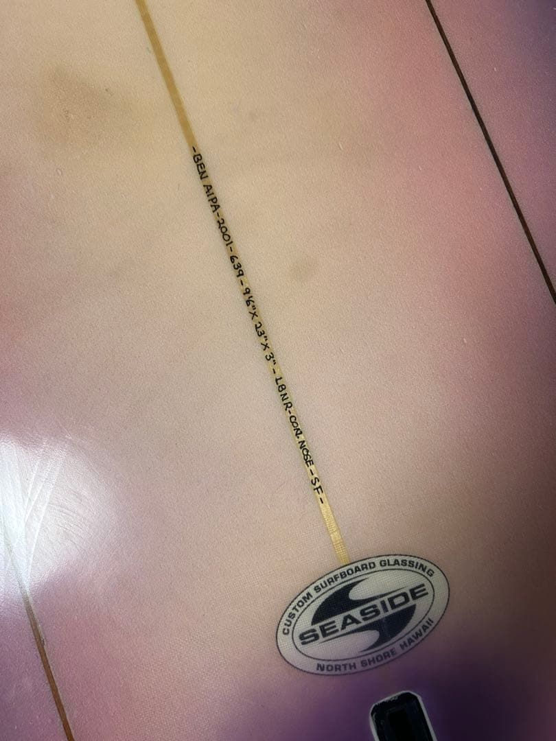 ウ*し様 HG Ben Aipa 9'6ft シングルフィン ロングボード