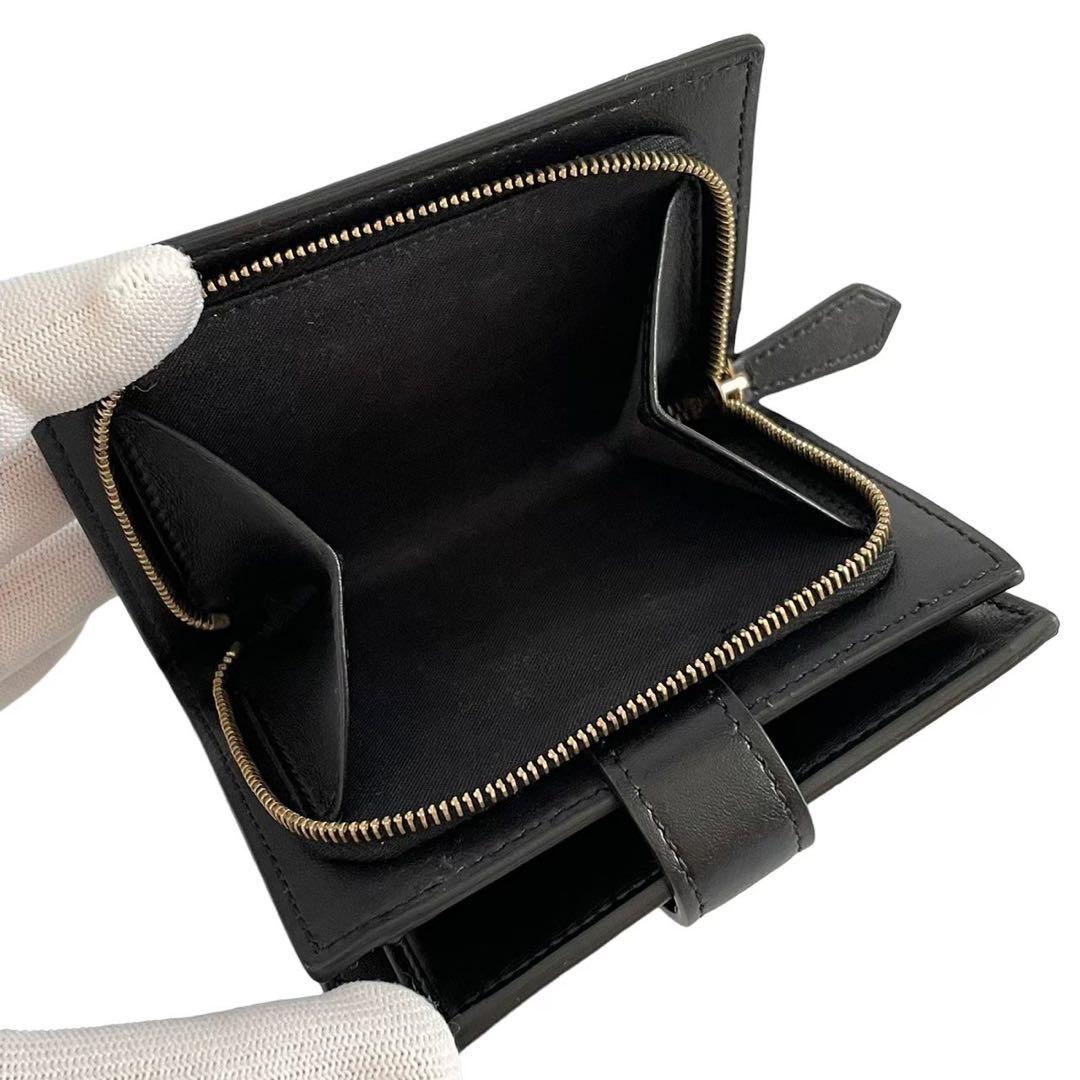 FENDI フェンディ 8M0386 二つ折り財布スタッズ コンパクトウォレット