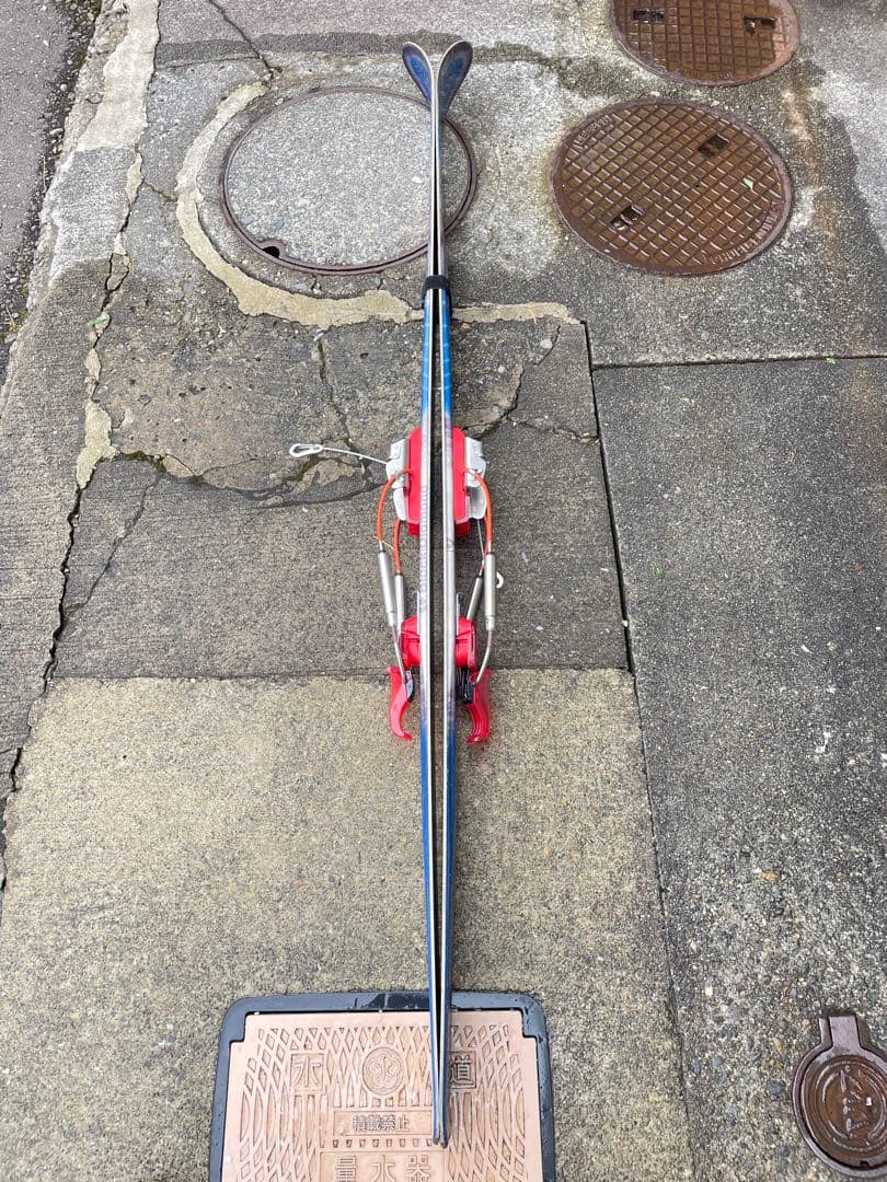  テレマークスキー板&ブーツ、共にケース付き