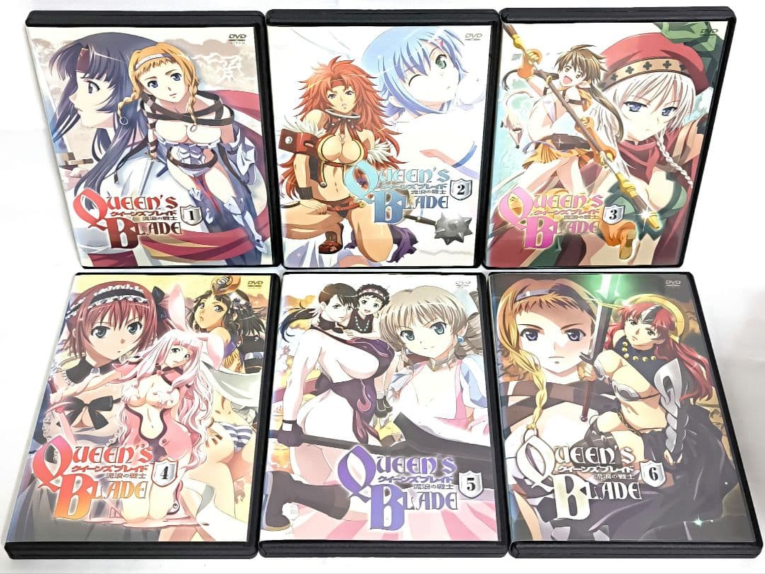クイーンズブレイド【DVD】シリーズ全26巻セット