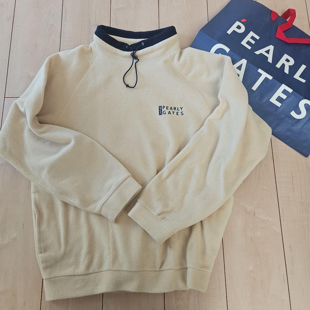 PEARLY GATES フリースハイネックセーター