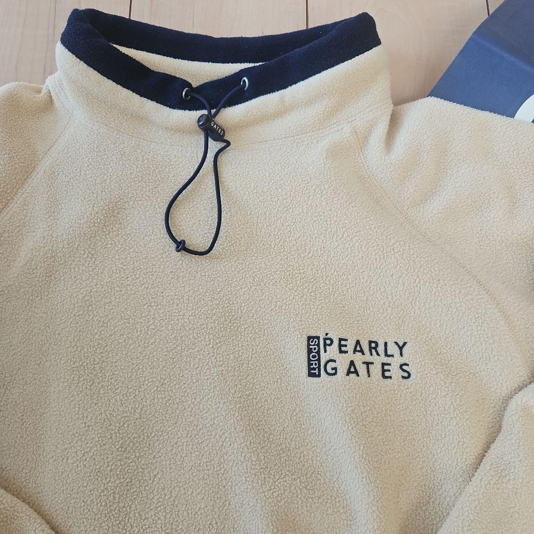 PEARLY GATES フリースハイネックセーター