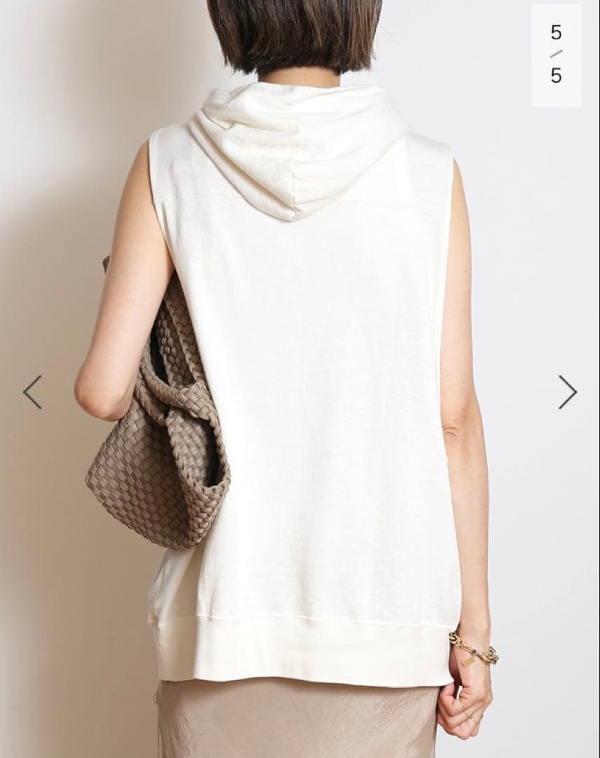 muse de Deuxieme classeジョンブルノースリーブパーカー新品