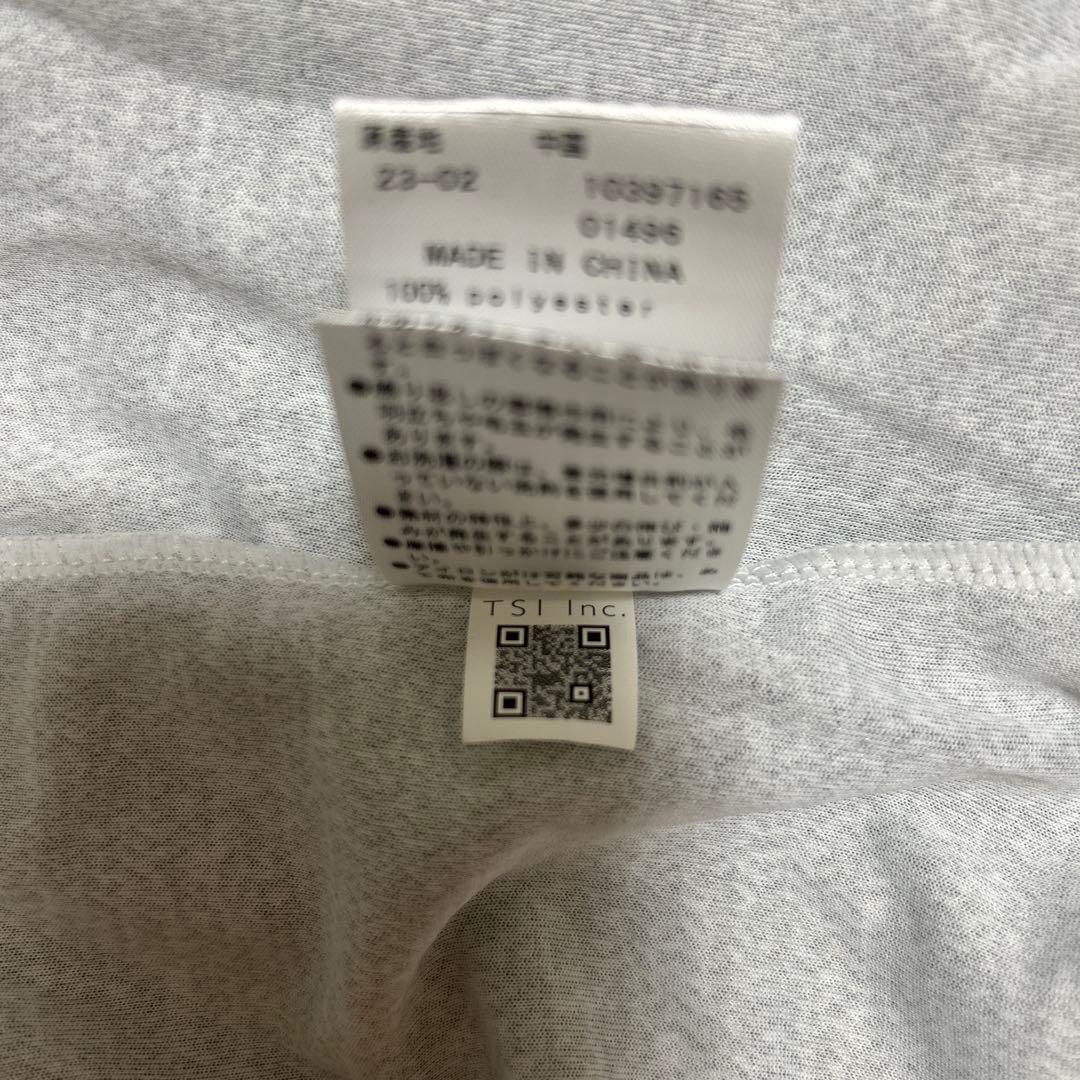 パーリーゲイツ PGG クールフローメッシュ 杢グレー 【サイズ6】