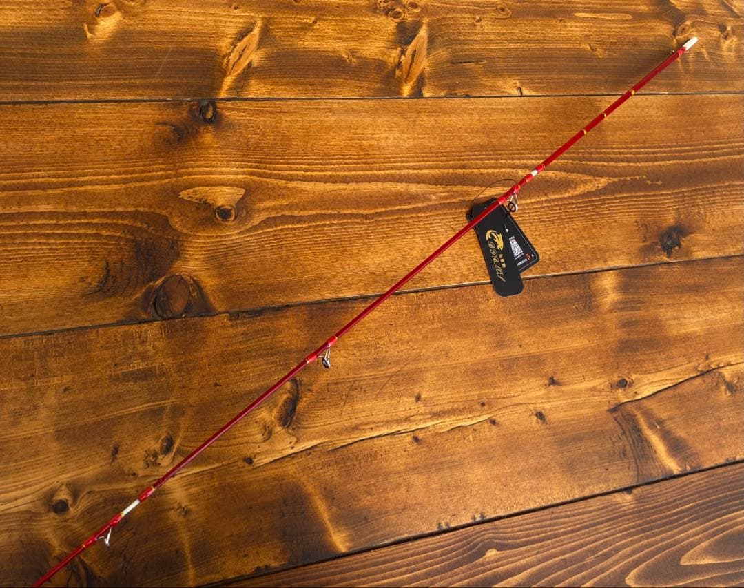 トラウトロッド　パックロッド　ブランクス　グラスロッド　渓流釣り　クリアレッド