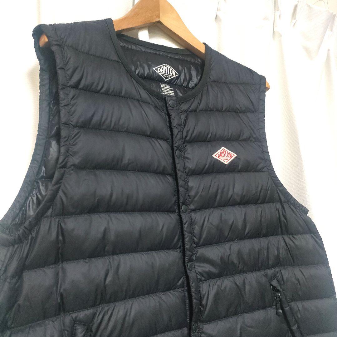 DANTON ダントン インナーダウンベスト クルーネック 40
