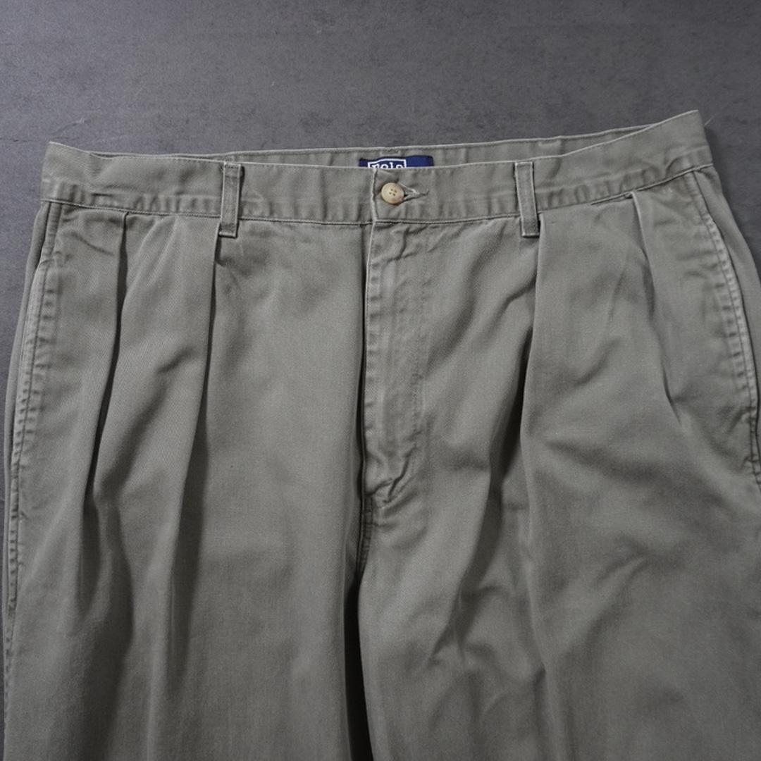 PoloRalphLauren90s初期タグUSA製ポロチノW36L30古着