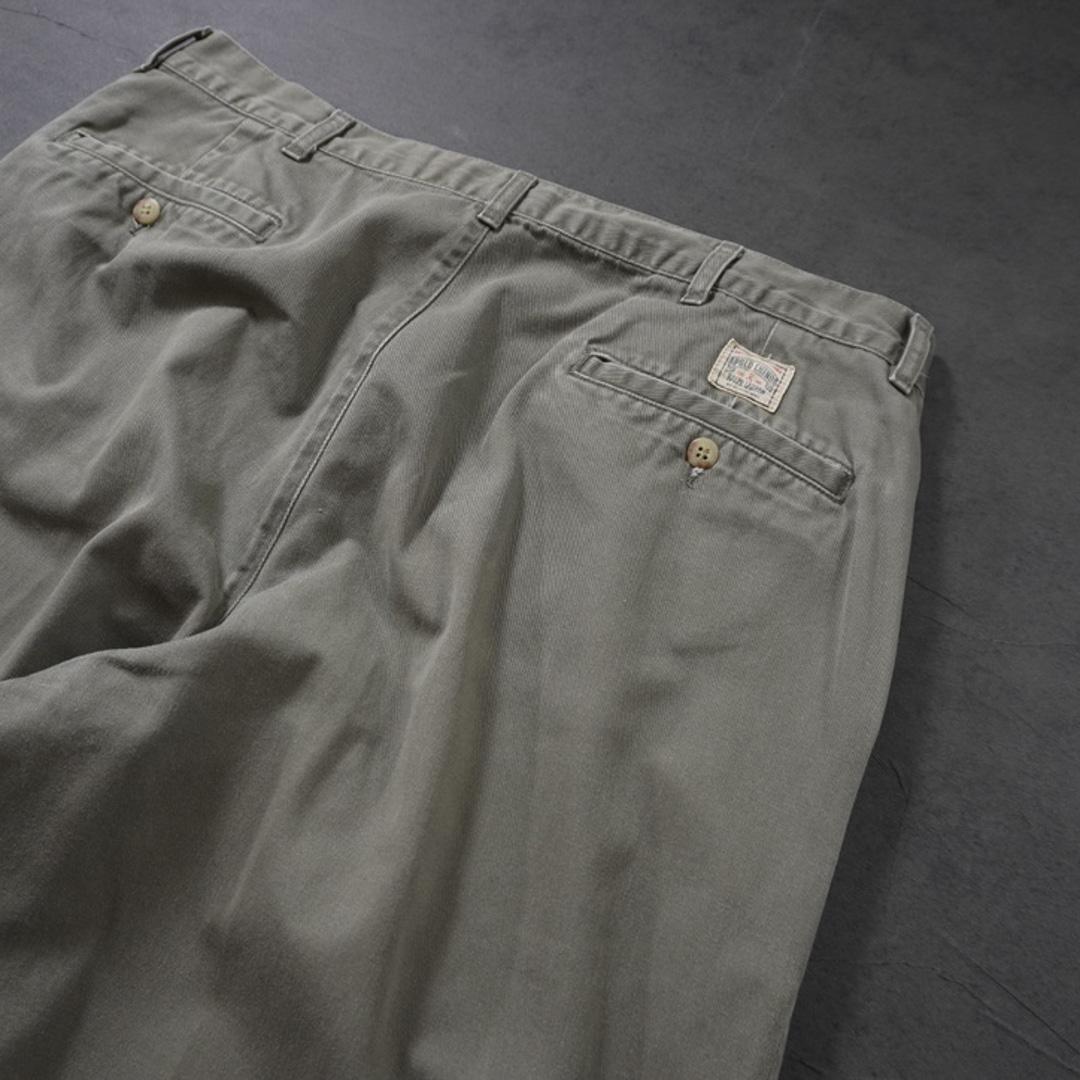 PoloRalphLauren90s初期タグUSA製ポロチノW36L30古着