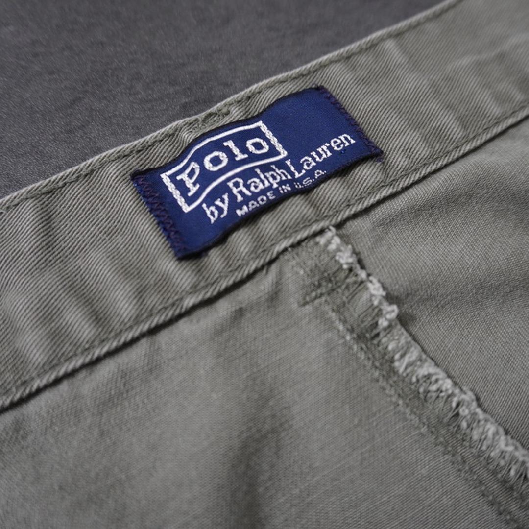 PoloRalphLauren90s初期タグUSA製ポロチノW36L30古着
