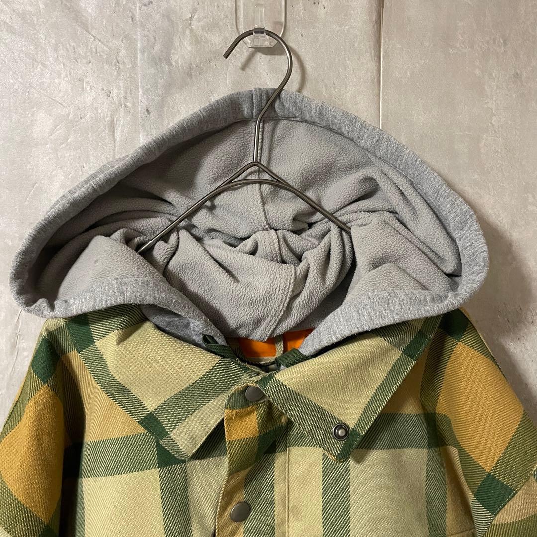 Burtonバートンスキーウェアスノーボードジャケットベージュ緑グリーンチェック