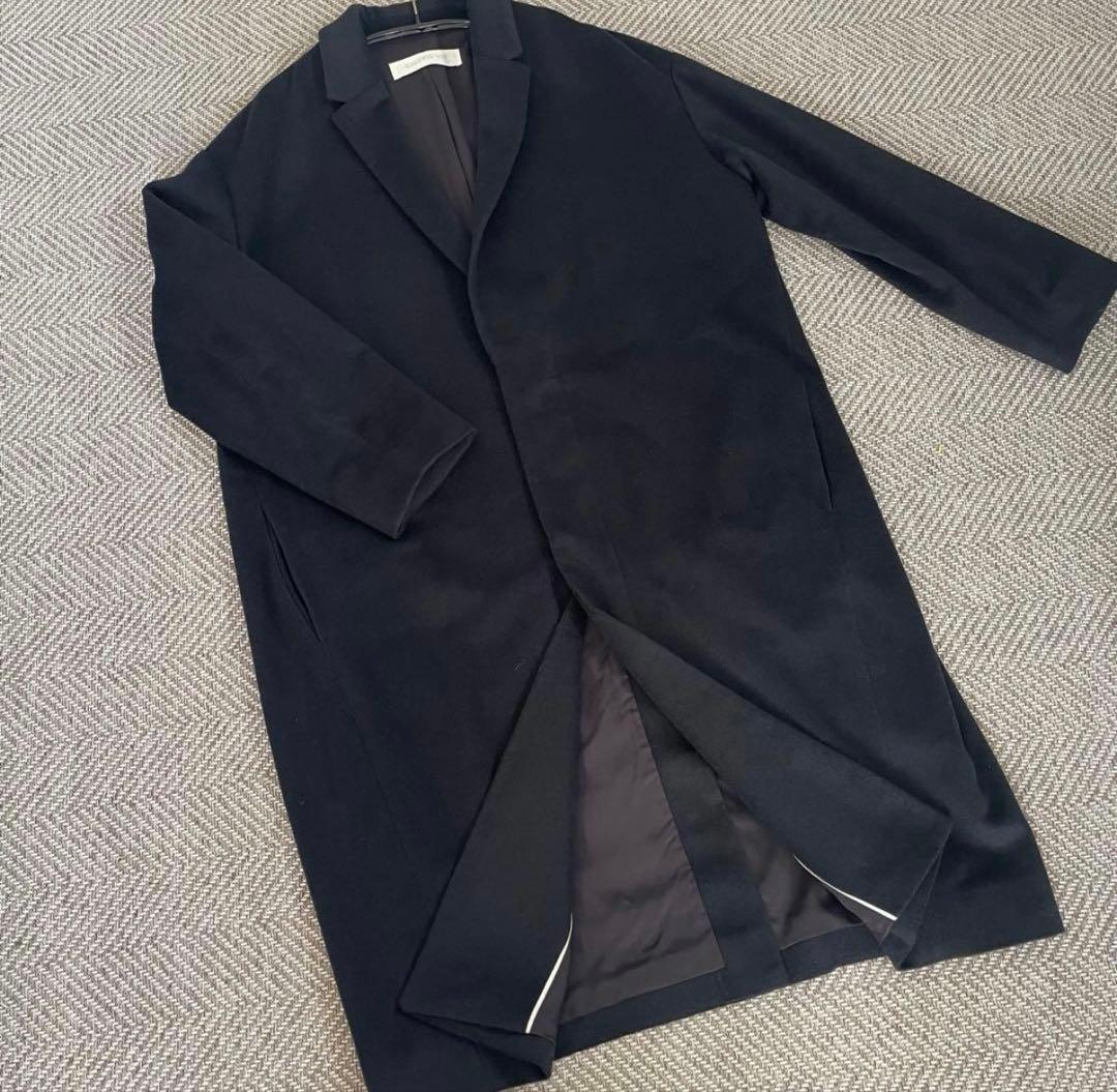 ギャルリーヴィ　カシミア100%チェスターコート　裏地有り