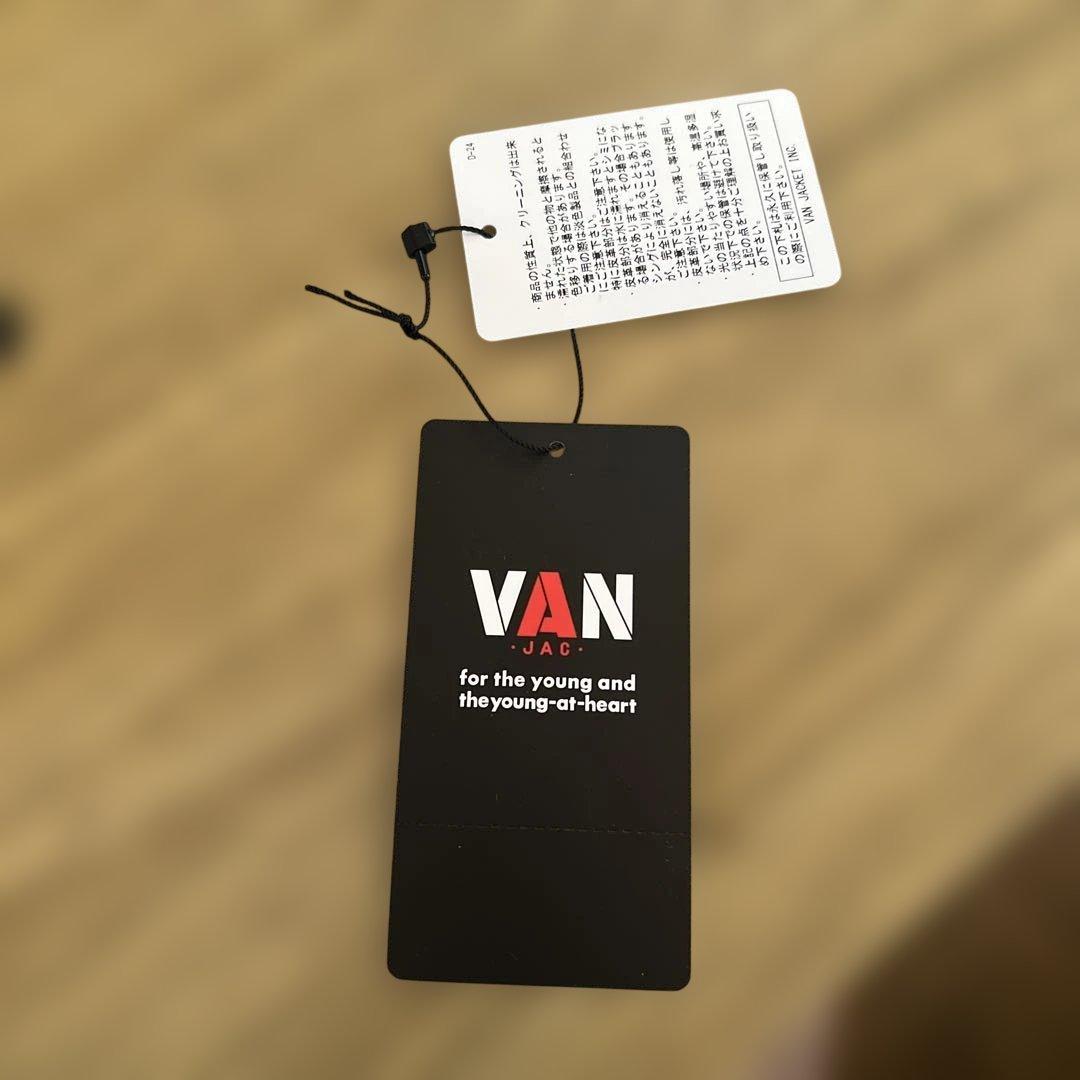 VAN JAC スエード &レザー スタジャン Lサイズ　山羊皮