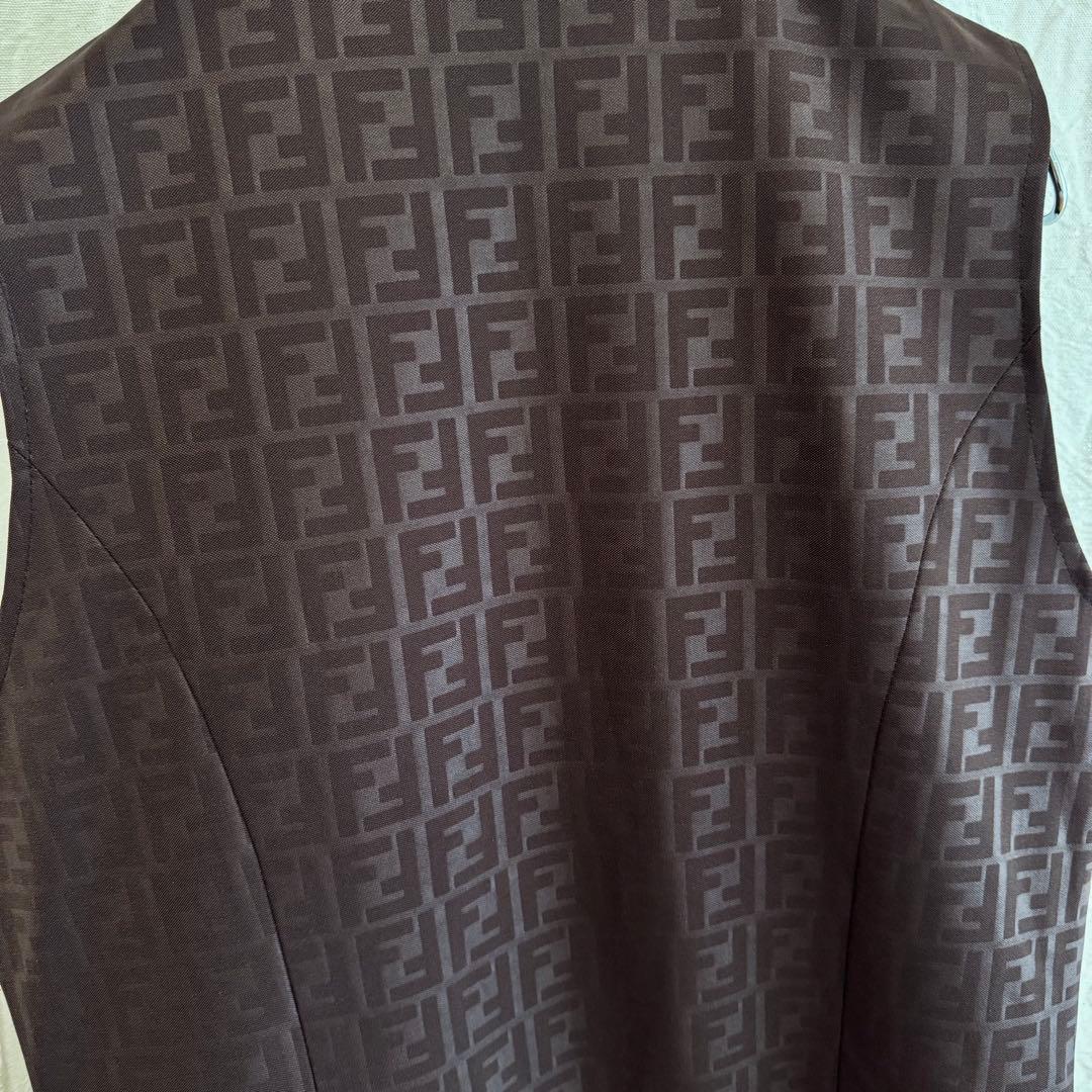 h*s様 90s 90年代 FENDI フェンディズッカジップアップベスト