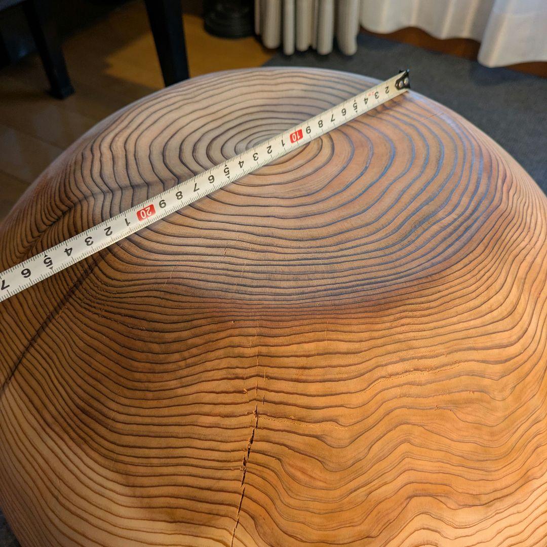 k098　杉　大型　切り株　丸型　椅子　スツール　テーブル