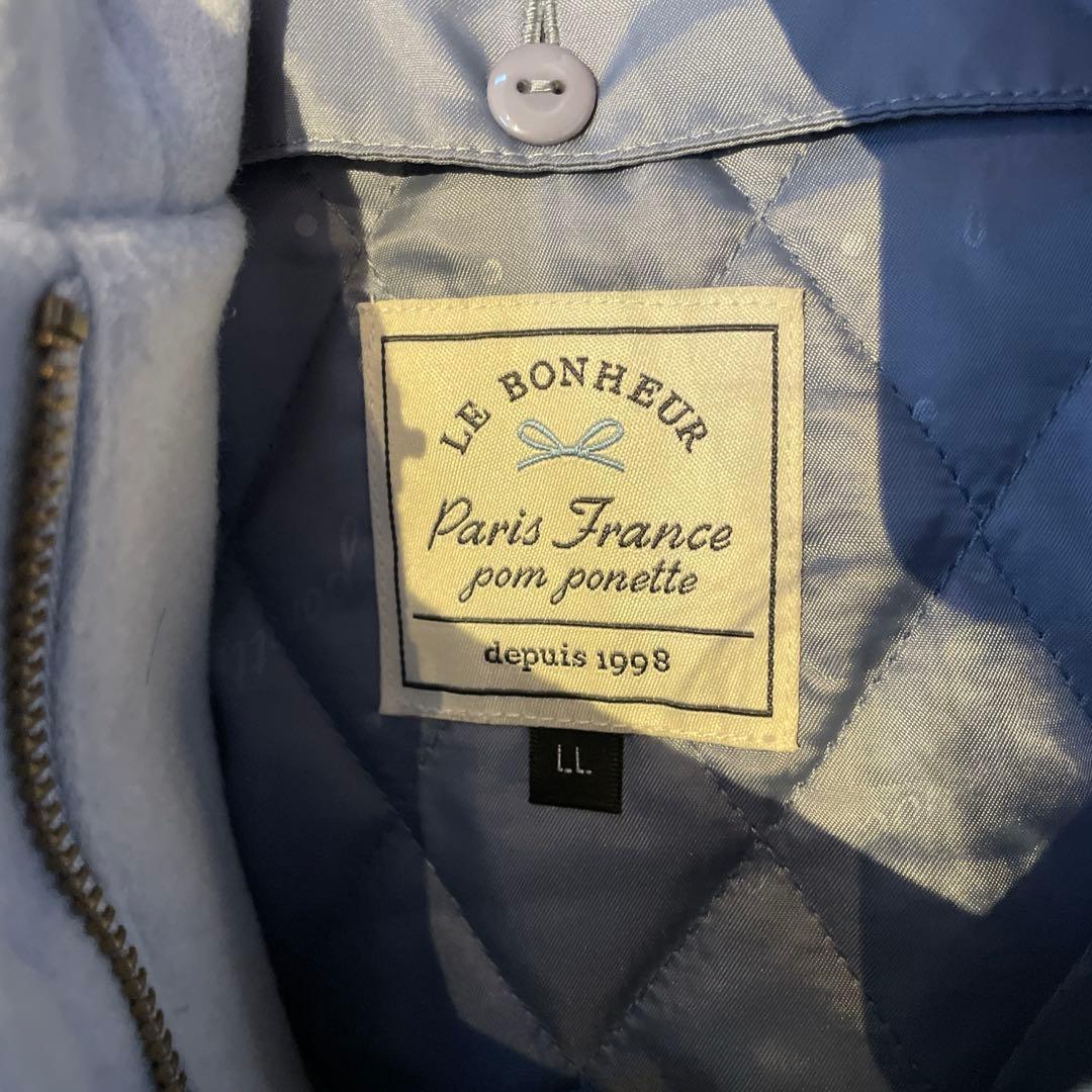 ポンポネット　ウールコート　LL165cm