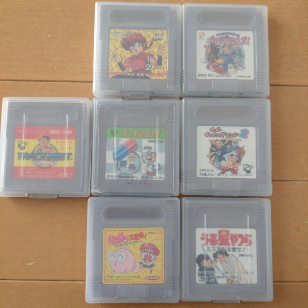 Nintendo 初代ゲームボーイ本体＋ソフト7個