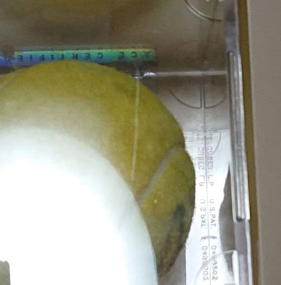 ロジャー・フェデラー 直筆サイン入りテニスボール