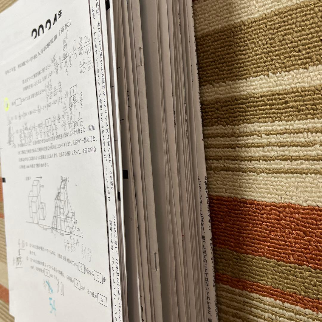 NN桜蔭　教材　プリント