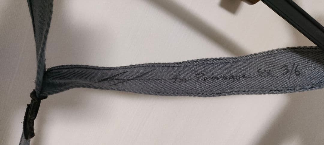 16aw Geoffrey.B.Small パッチワークサスペンダーパンツ