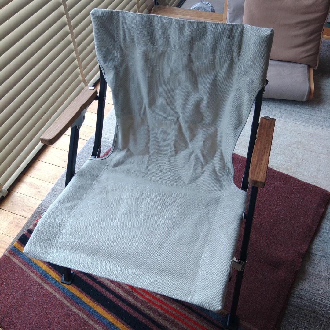 【2脚セット】スノーピーク ローチェア ショート アイボリー