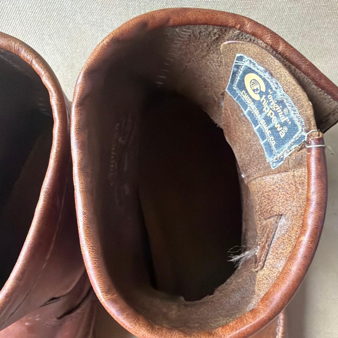 Chippewa エンジニアブーツ ブラウン